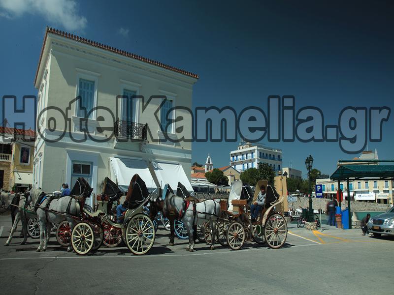 Kamelia Hotel Spétses Eksteriør bilde